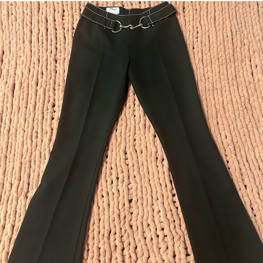 Black Wide-Leg Pants